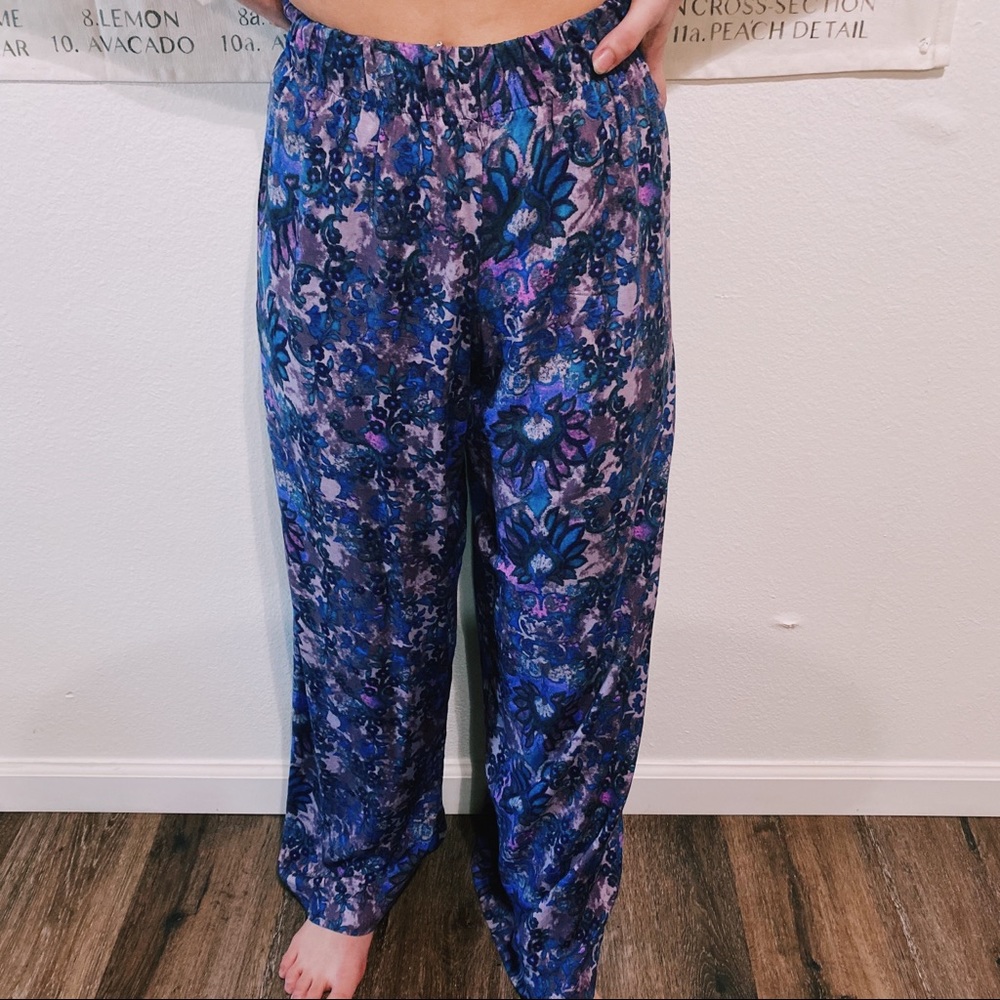 Purple hippie pants